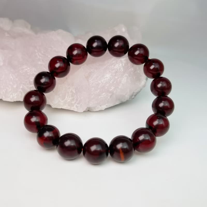 平安/靜心/健康-天然高檔血珀手鍊