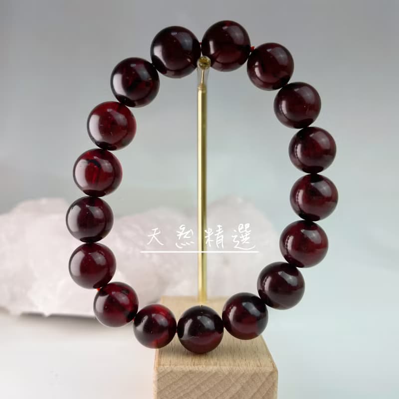 平安/靜心/健康-天然高檔血珀手鍊