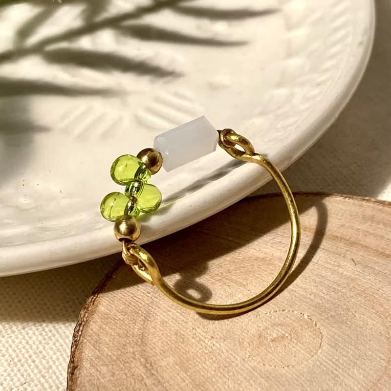 老林雜貨 | 青葡萄黃銅戒指