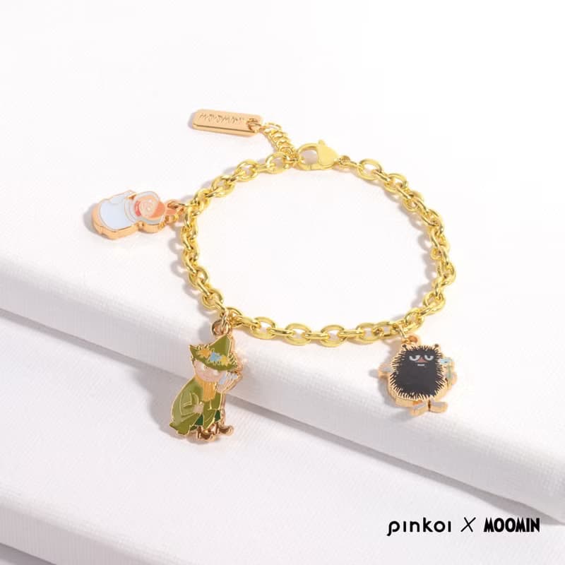 【Pinkoi x Moomin】友誼手鍊 / 史力奇與史丁奇