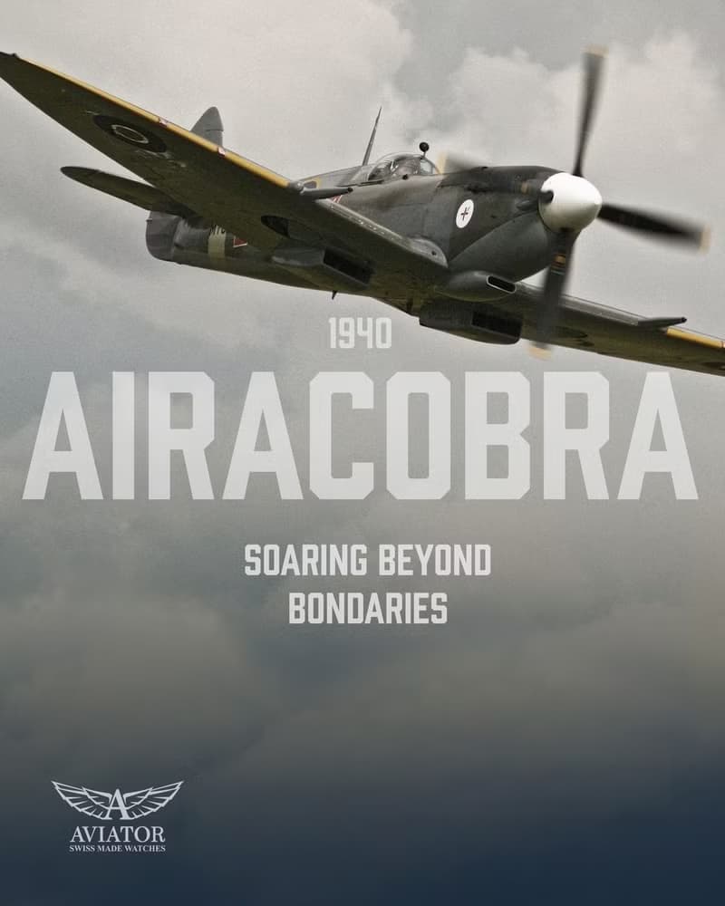 AIRACOBRA P43 TYPE A 飛行風格腕錶