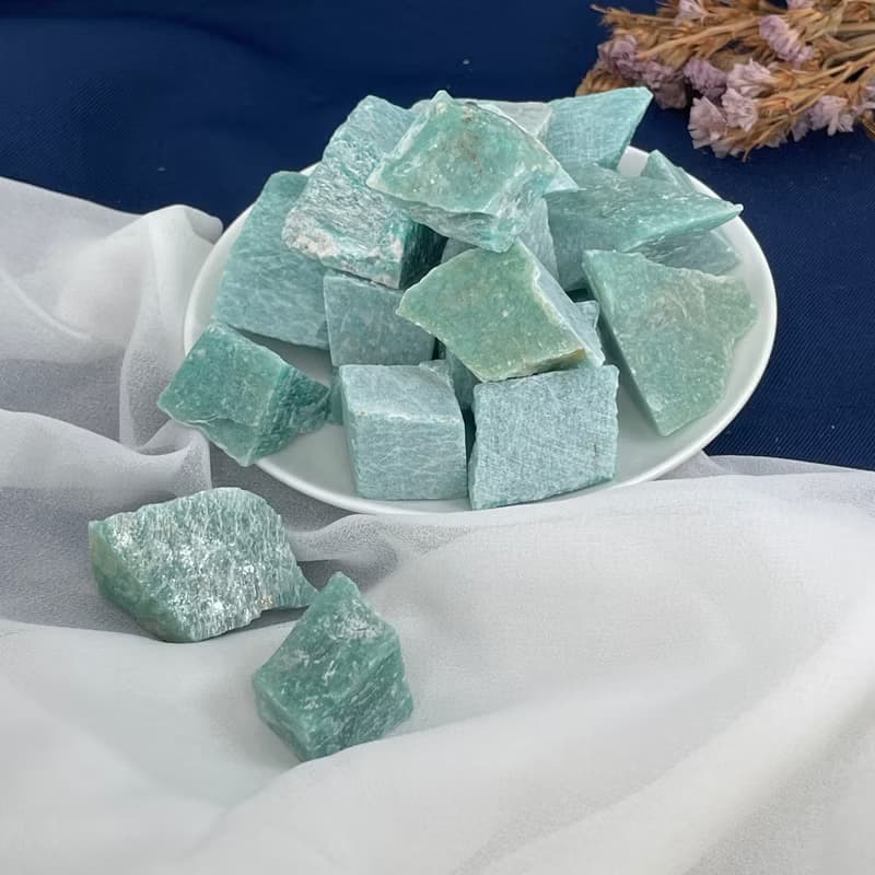 【MU工坊】天河石擴香石/水晶擴香燈/碎石/室內香薰/淨化小夜燈