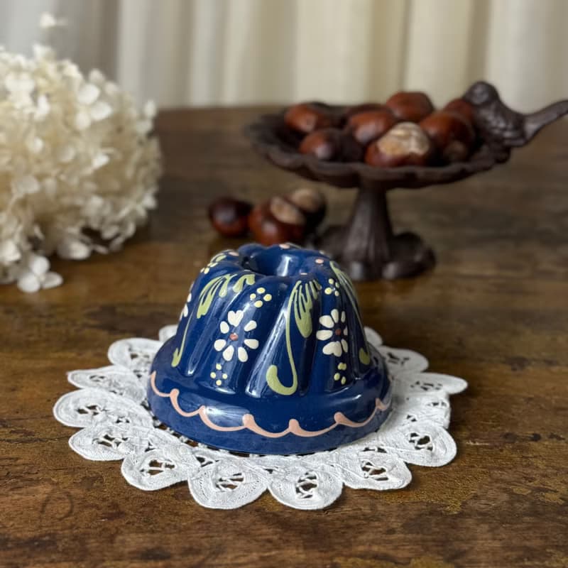 50684-法國阿爾薩斯傳統Kougelhopf蛋糕陶瓷模具