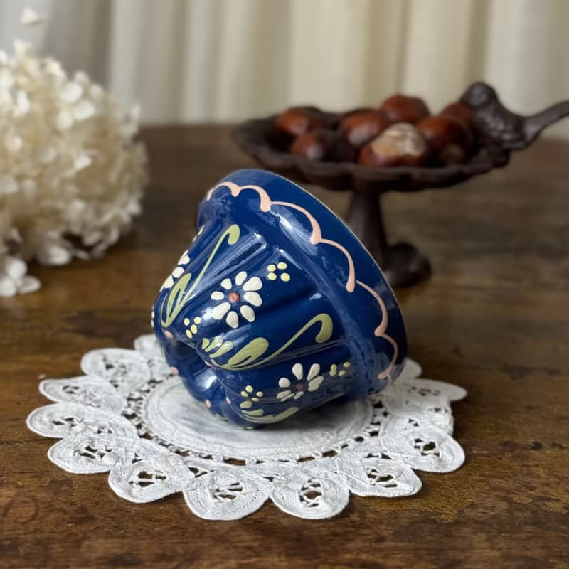 50684-法國阿爾薩斯傳統Kougelhopf蛋糕陶瓷模具