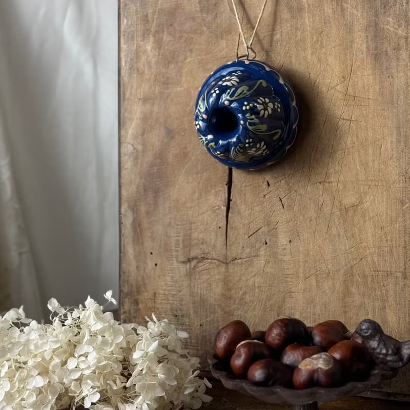 50684-法國阿爾薩斯傳統Kougelhopf蛋糕陶瓷模具