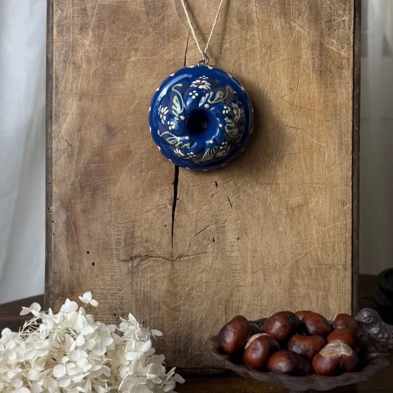 50684-法國阿爾薩斯傳統Kougelhopf蛋糕陶瓷模具