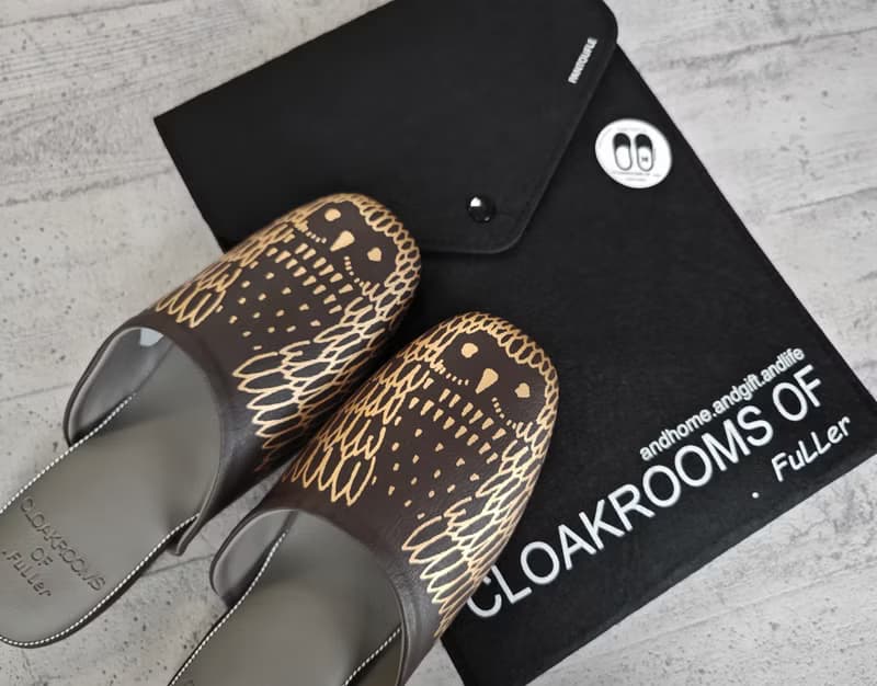 CLOAKROOMS OF .Fuller 室內拖鞋 owl貓頭鷹設計款-咖啡 雙色款