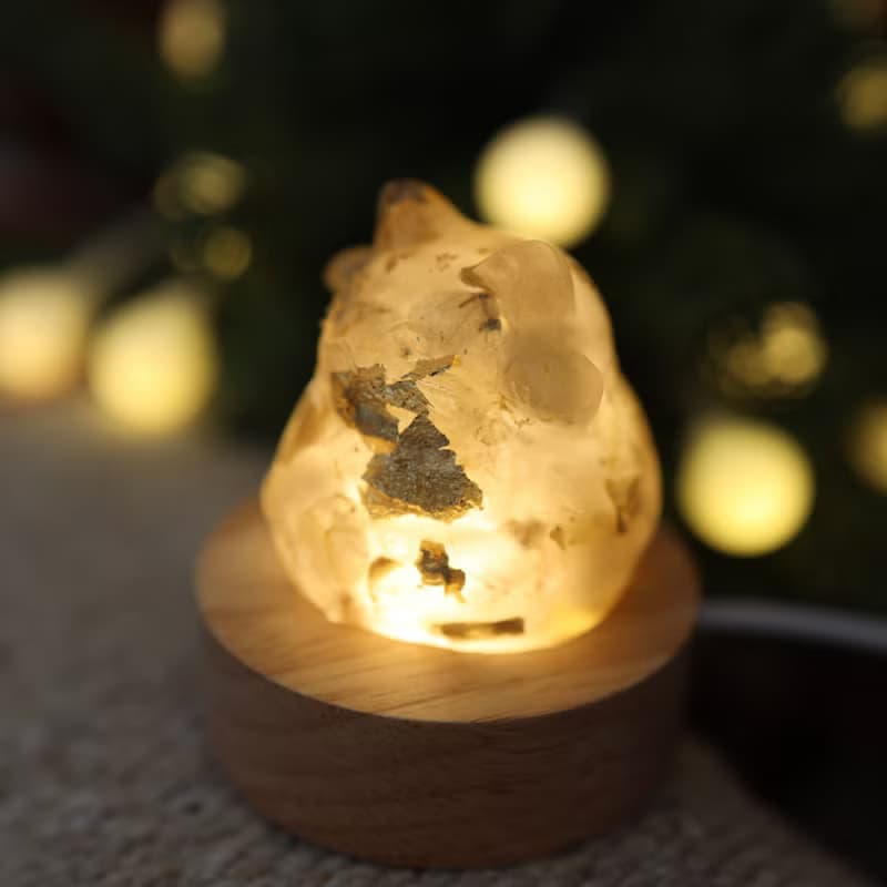 【情人節禮物】日式寶石金箔鈦晶招財貓擺飾-財位開運療癒聚寶盆