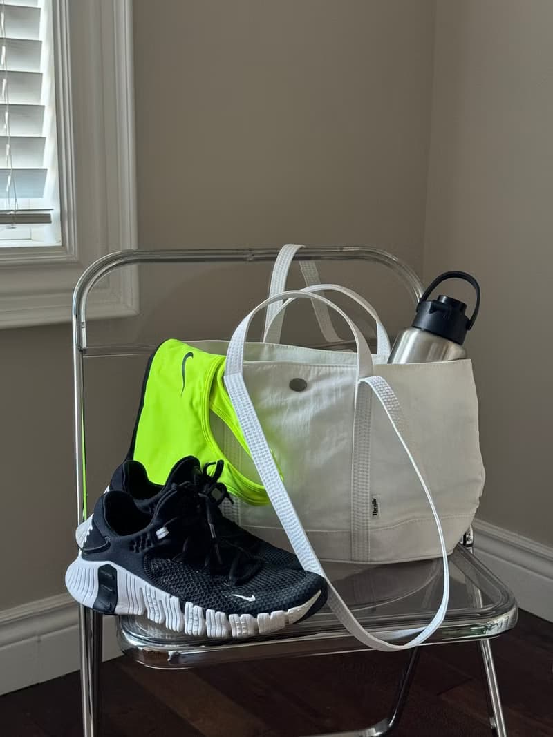 韓國 The Ally | MOLLY BAG (附化妝小包) | 運動包 | 白色