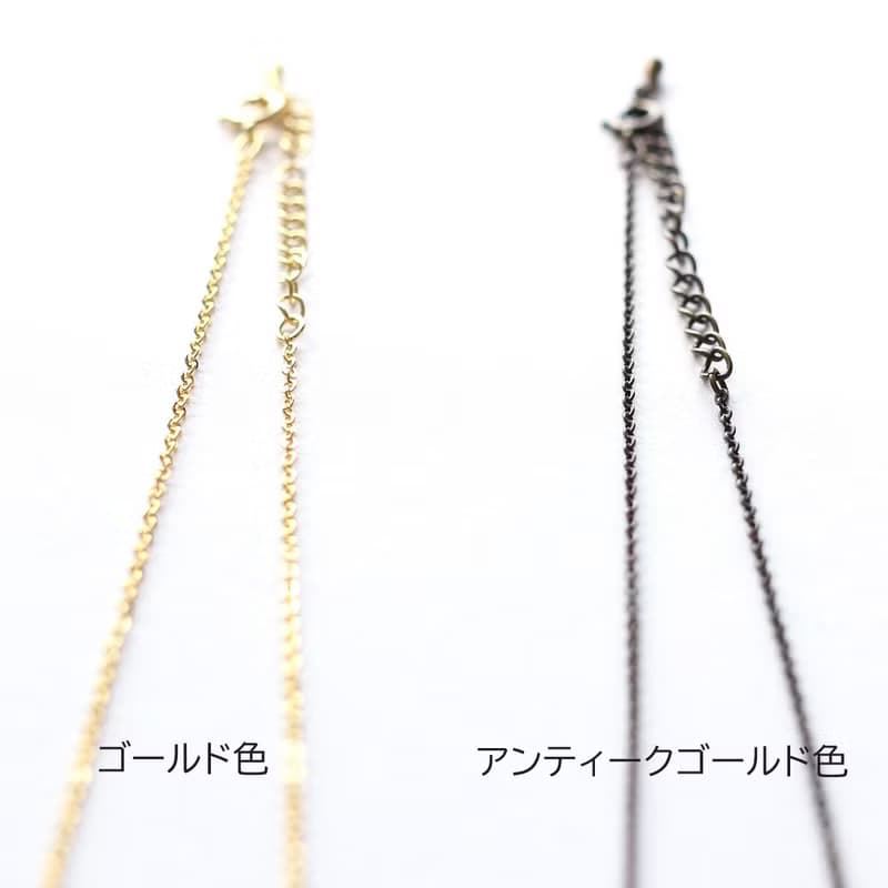 ちいさい蜜りんご　ネックレス　N456