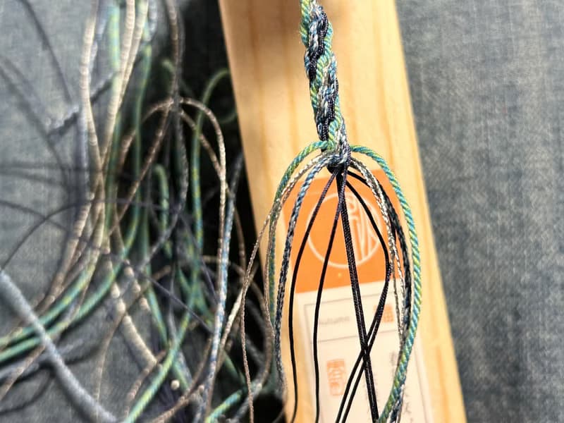春秋全手工編繩 | 藏式輪回結手繩 | 藏銀 情侶手繩