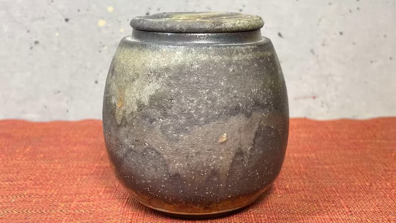球狀茶三兩罐/柴燒/造型/楊博戎