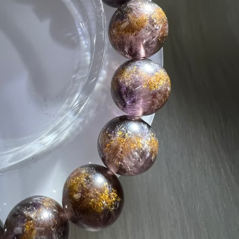 紫鈦晶手串 | 水晶 | 水晶手串 | 水晶手鏈 | 水晶手鍊