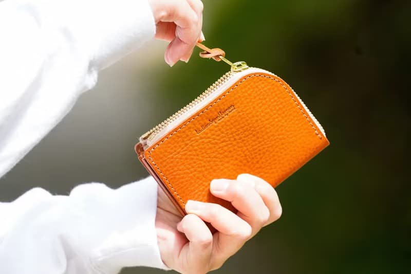 お札入れ ファスナー 財布 ミニ財布 コンパクト 革財布 レザー イタリアンレザー 革