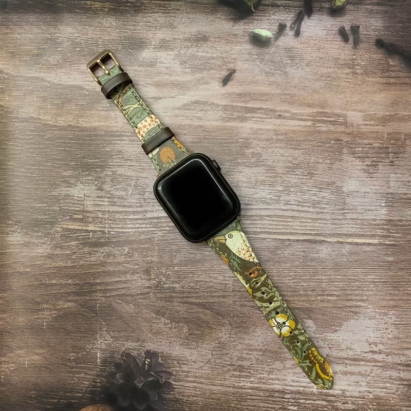 Apple Watch 38/40/41mm  BEST OF MORRIS 限量聯名款錶帶 - 棕色