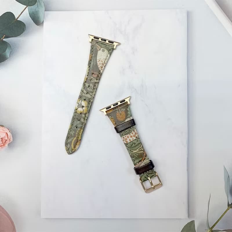 Apple Watch 38/40/41mm  BEST OF MORRIS 限量聯名款錶帶 - 棕色
