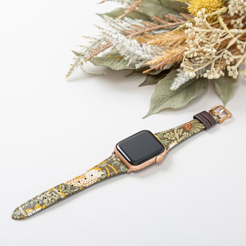 Apple Watch 38/40/41mm  BEST OF MORRIS 限量聯名款錶帶 - 棕色