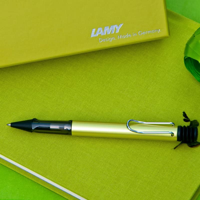 LAMY 鋼筆+筆袋禮盒 / AL star 恆星系列  - 活力綠