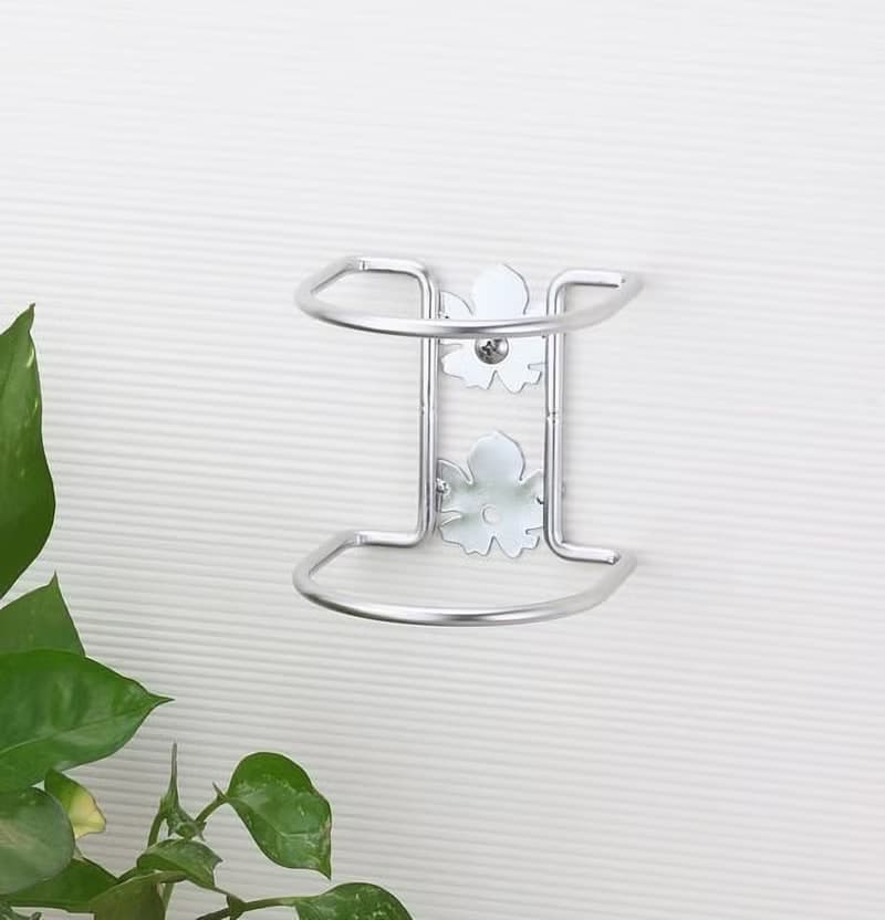 雙花吹風機架　304不鏽鋼製造　吹風機架