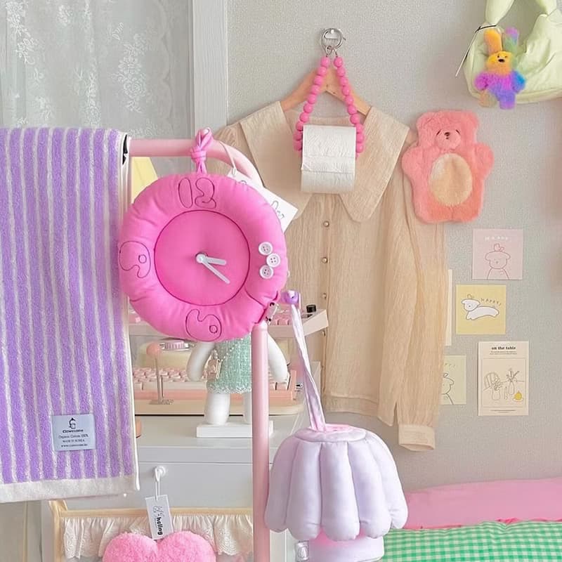 Chubby Clock (Pink)