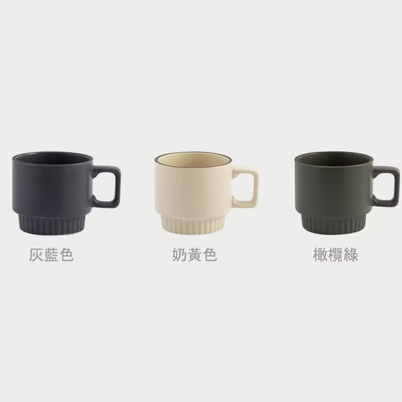 【北歐簡約字母系列】陶瓷馬克杯 簡約風杯子 創意禮物