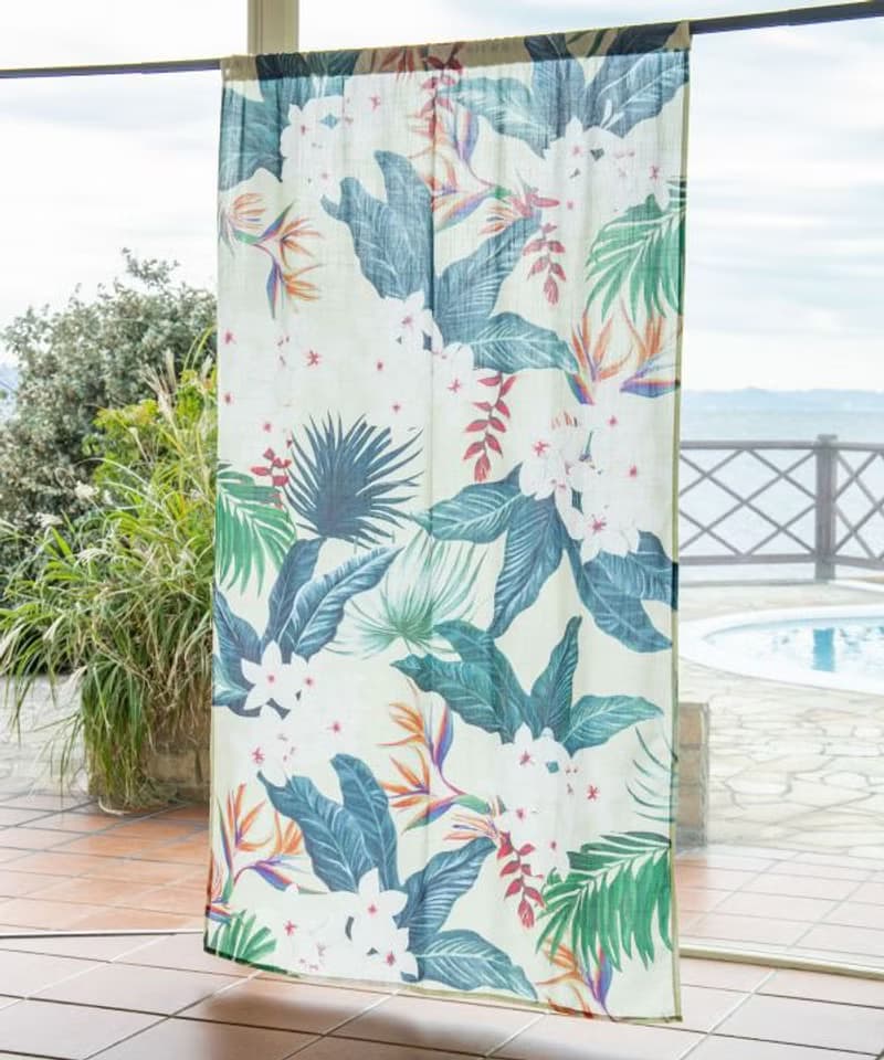 Vintage Botanical Curtain