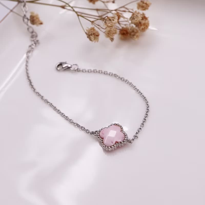 幸運的瞬間--珍珠貝手鍊