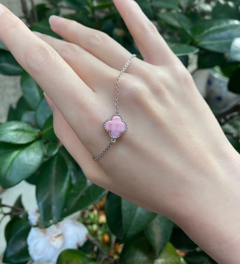 幸運的瞬間--珍珠貝手鍊