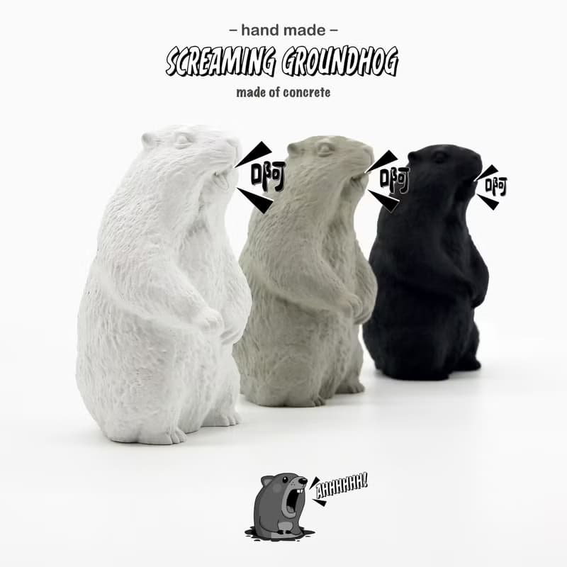 Screaming Groundhog Aroma Stone I 尖叫土撥鼠擴香石 I 附精油