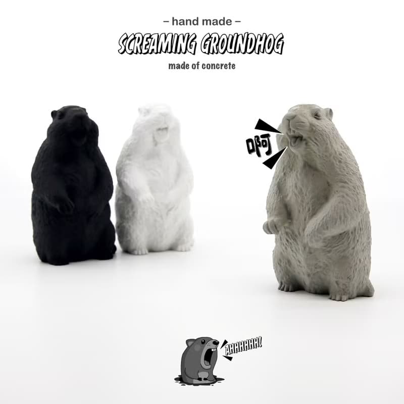 Screaming Groundhog Aroma Stone I 尖叫土撥鼠擴香石 I 附精油