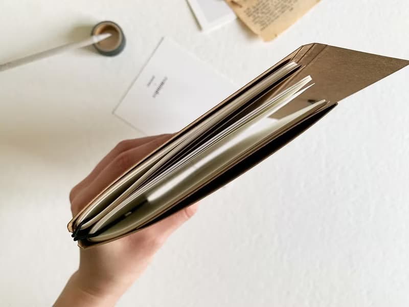 Paper File ver.1 | Refillable Notebook System (Kraft Cover + 2 Inserts)