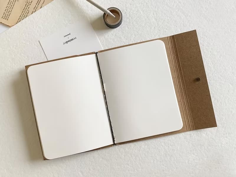 Paper File ver.1 | Refillable Notebook System (Kraft Cover + 2 Inserts)