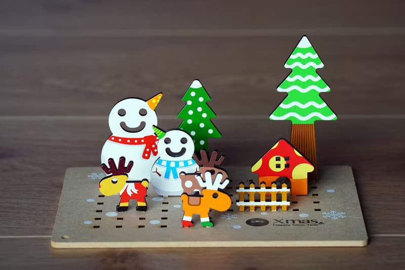 聖誕快樂立體樂園-雪人好朋友