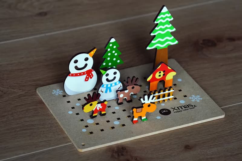 聖誕快樂立體樂園-雪人好朋友