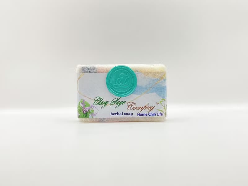 鴻琴生活-逸佳【花草系列】快樂鼠尾草手工皂中皂