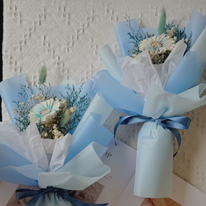 索拉小花束 四色可挑選.乾燥花束.節日.花束.結婚小物