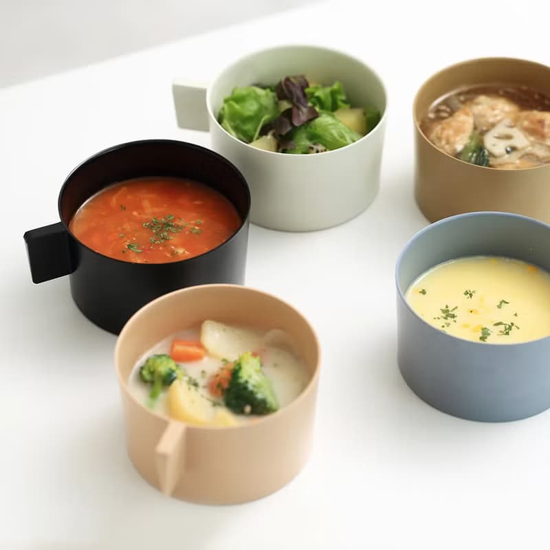 日本ideaco usumono 竹纖維湯杯碗-350ml-多色可選