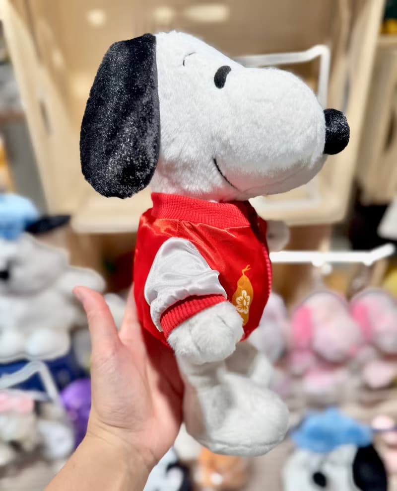PINKOI獨家 史努比 玩偶 棒球外套 snoopy 棒球 絨毛公仔