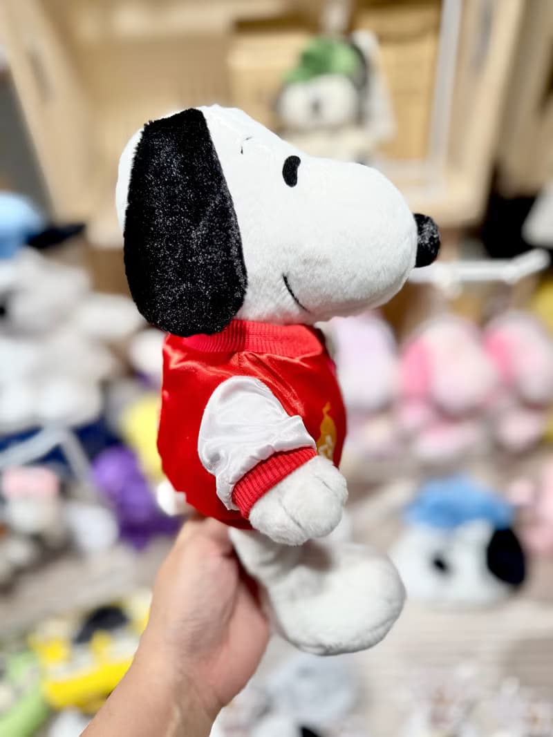 PINKOI獨家 史努比 玩偶 棒球外套 snoopy 棒球 絨毛公仔