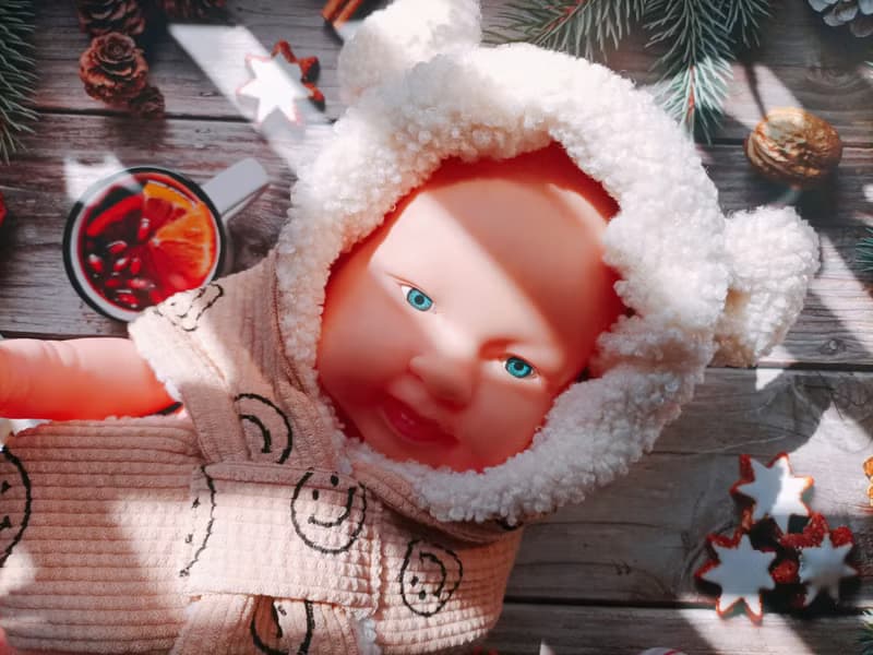 津Handmade 微笑寶寶圍巾帽/可愛熊耳帽/暖暖帽