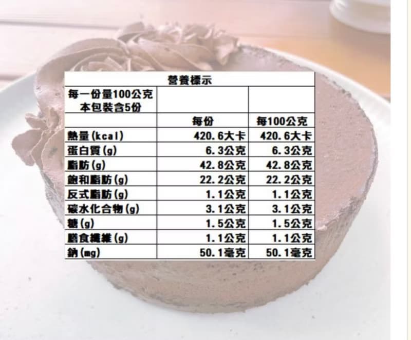 2024母親節蛋糕/濃醇巧克力/無加糖無麥麩