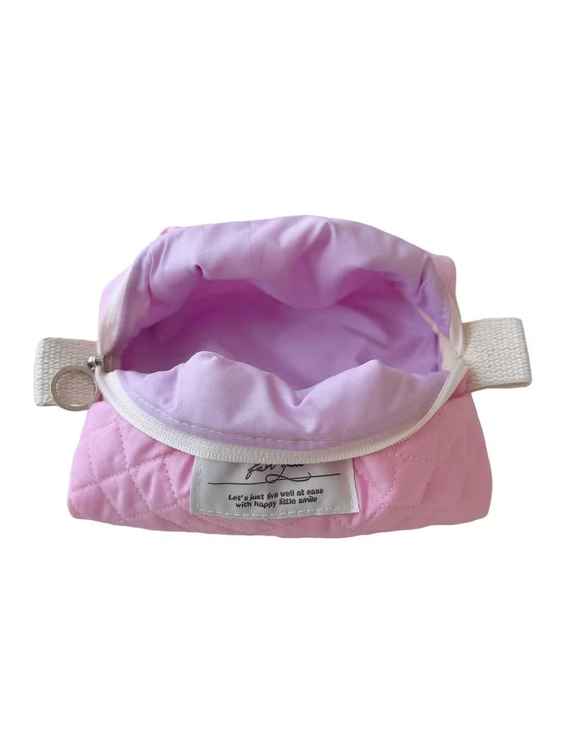 murmuring pouch M_pink berry