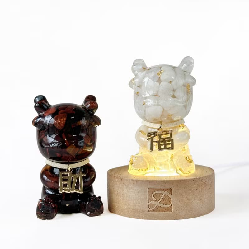 【快速出貨】新春開運龍禮盒 月光石 紅虎眼石 | 新年禮物 賀禮