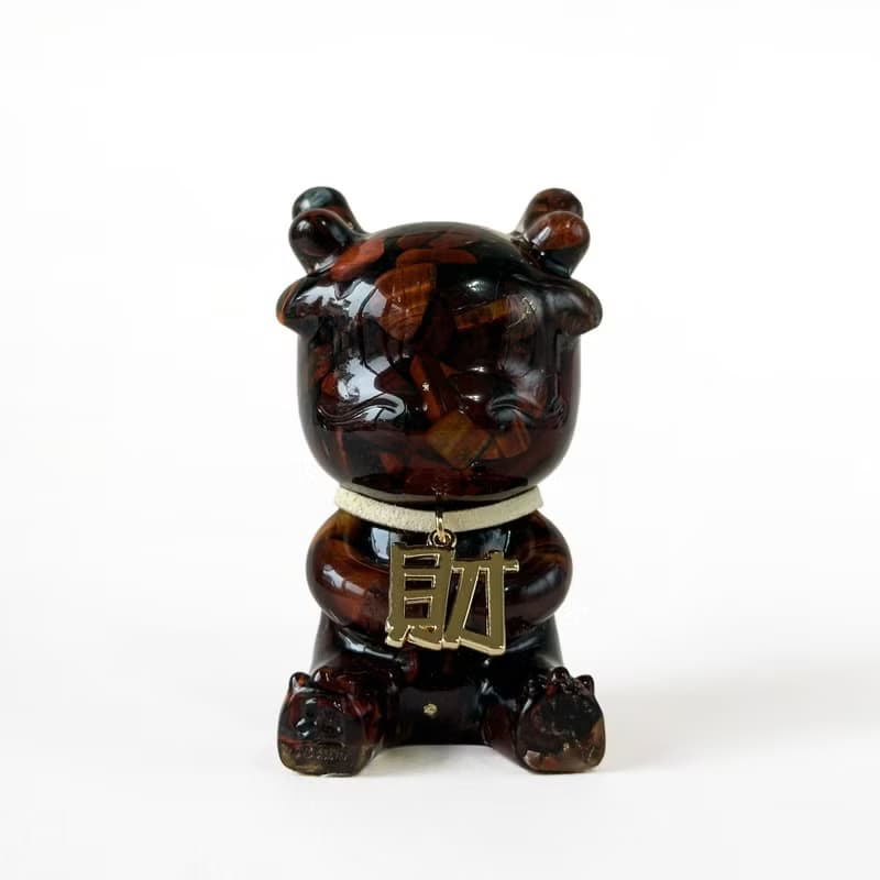 【快速出貨】新春開運龍禮盒 月光石 紅虎眼石 | 新年禮物 賀禮