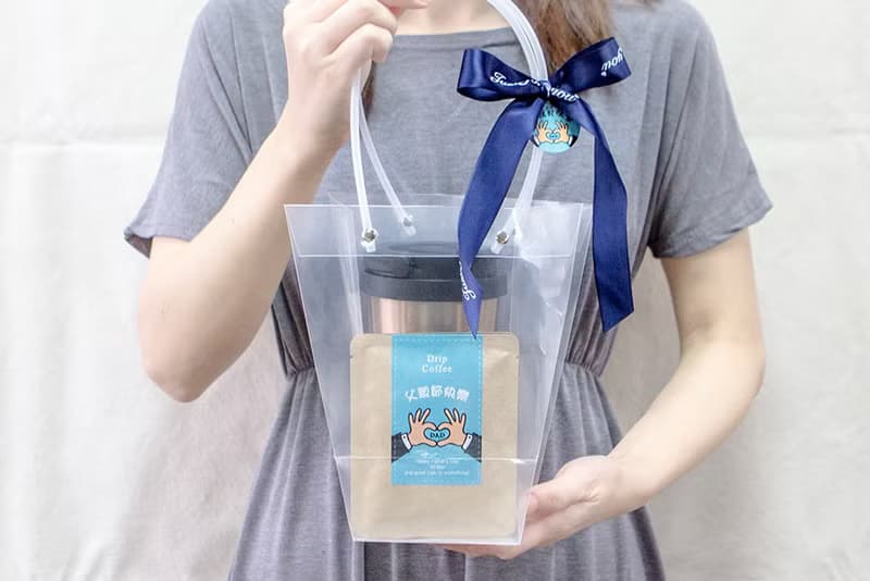 父親節禮物贈品禮物包 手提咖啡杯(5色可挑) +濾掛式咖啡2包