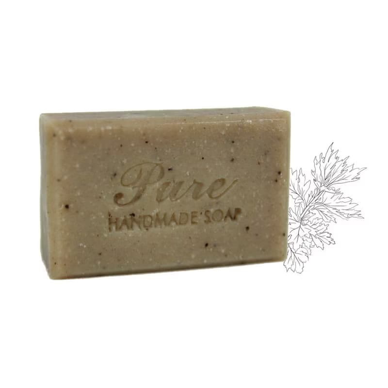 複方精油手工皂 艾草潔淨110g