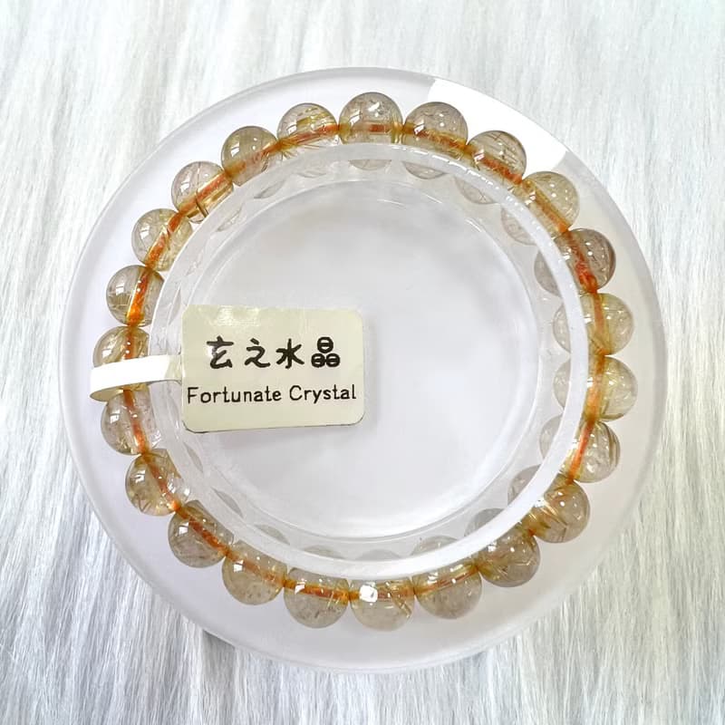 金髮晶手串 | 水晶 | 水晶手串 | 水晶手鏈 | 水晶手鍊