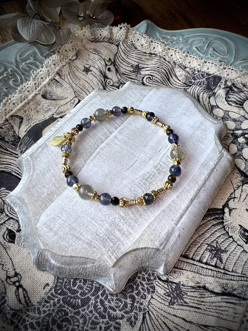 -預言家-天然水晶手鏈/黃銅手鍊