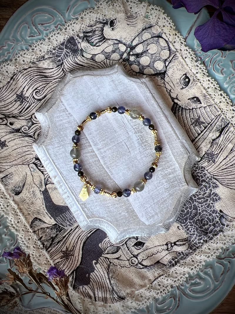 -預言家-天然水晶手鏈/黃銅手鍊