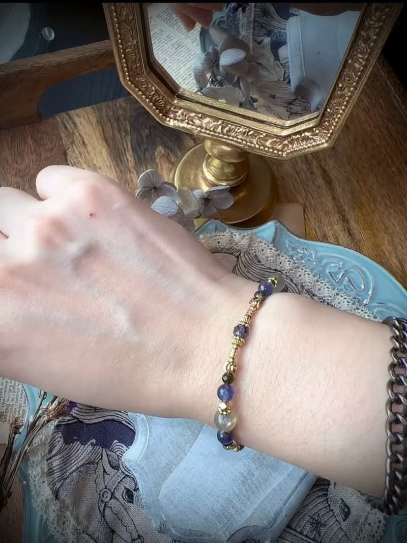 -預言家-天然水晶手鏈/黃銅手鍊